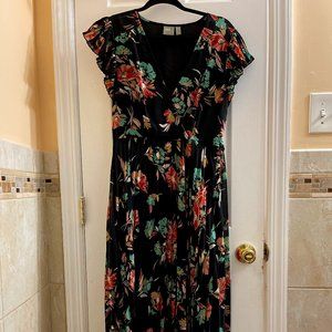 Pleated maxi dress from ASOS